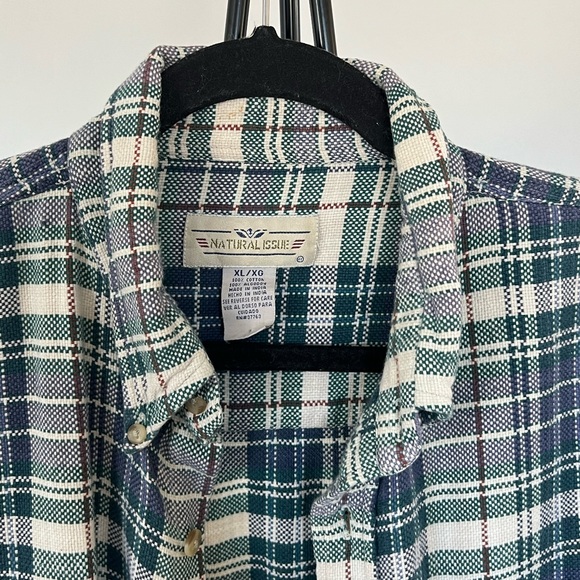 BRANDY MELVILLE PLAID TOP - Picture 2 of 4